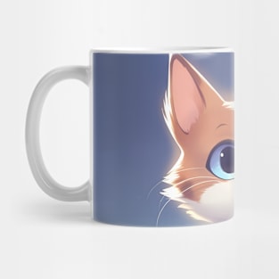 Cute kitten in the box Mug